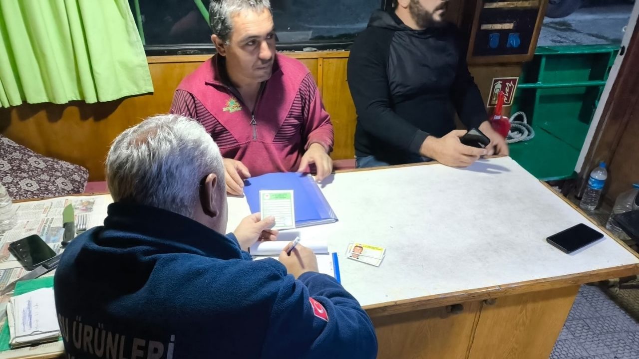Evrenye’de Gece Denetimi Balık Stokları Korunuyor (1)