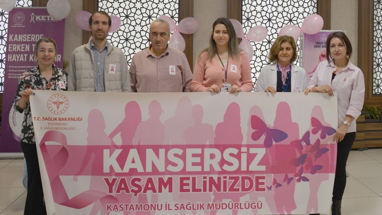 Farkındalık Ayında Kastamonu’dan Sağlık Çağrısı ‘Erken Teşhis Hayat Kurtarır’ (2)