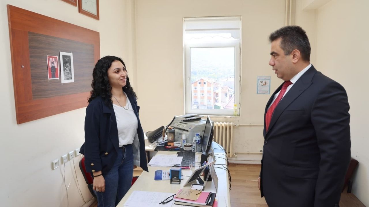 İl Müdürü Pınarbaşı’nda Eğitim Çalışmaları Yerinde İncelendi (2)