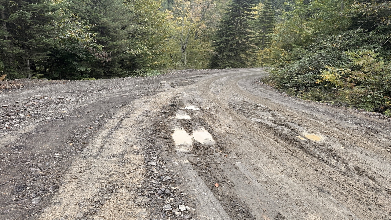 Inebolu Köy Yolu Çamur Deryası (1)