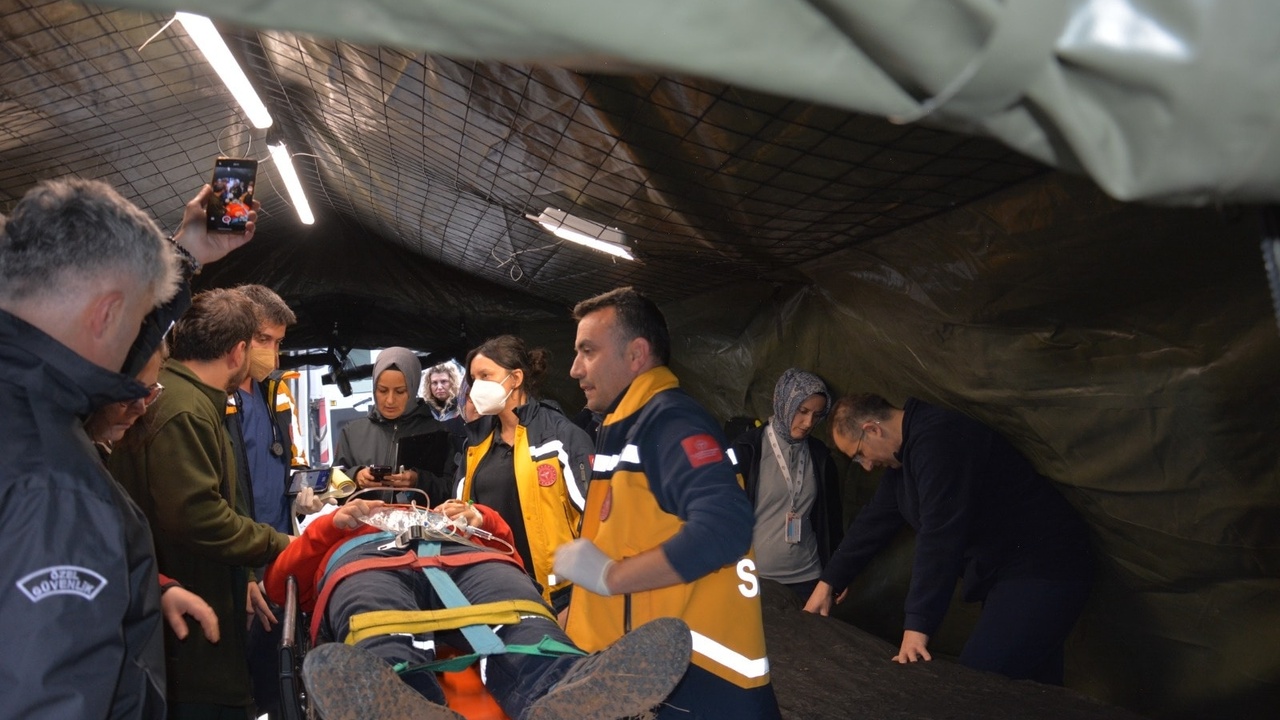 Kastamonu Eğim Araştırma Hastanesi Tatbikat Acil (12)