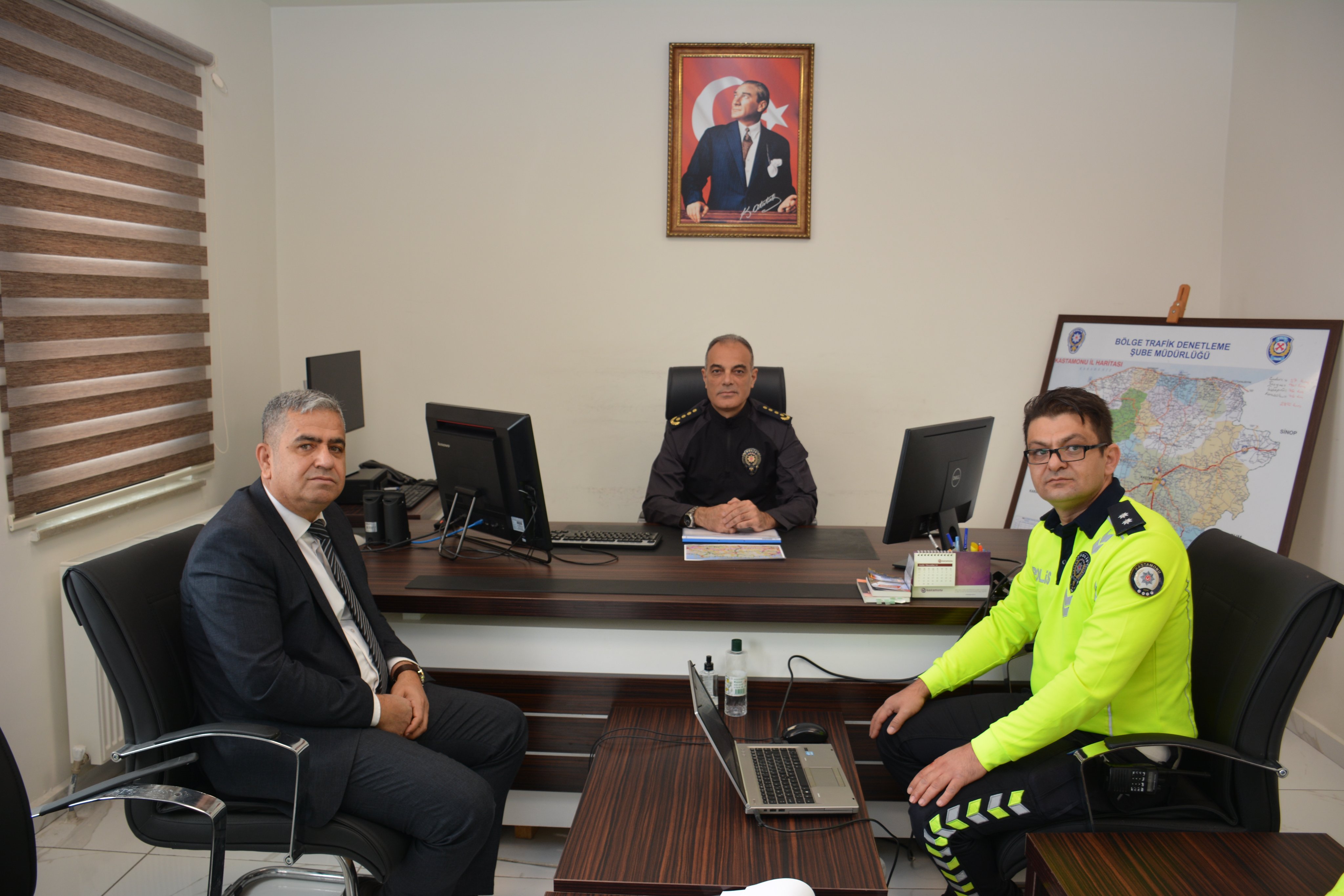 Kastamonu İl Emniyet Müdürü Çalışmaları Yerinde Inceledi 1