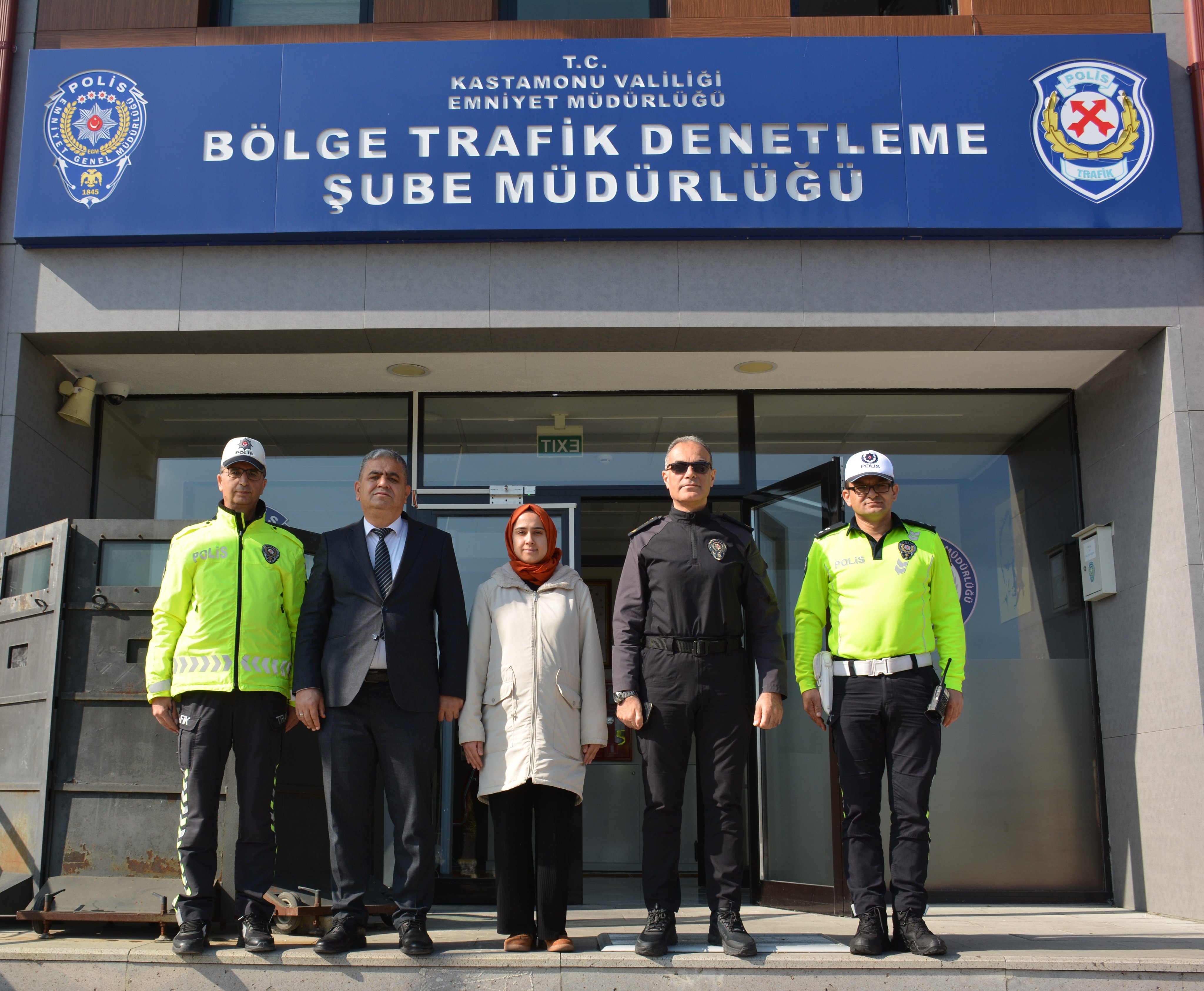 Kastamonu İl Emniyet Müdürü Çalışmaları Yerinde Inceledi