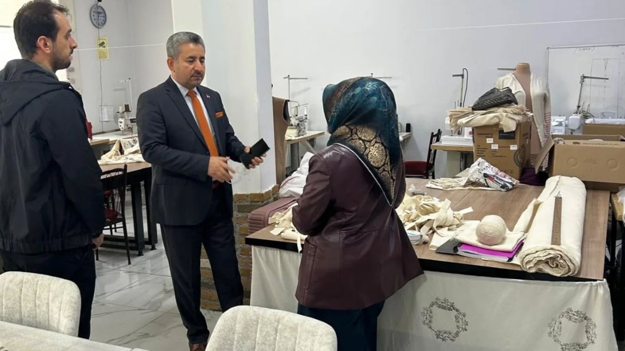 Kastamonu İl Müdürü İriş’ten Kadın Girişimcilere Destek Ziyareti (1)