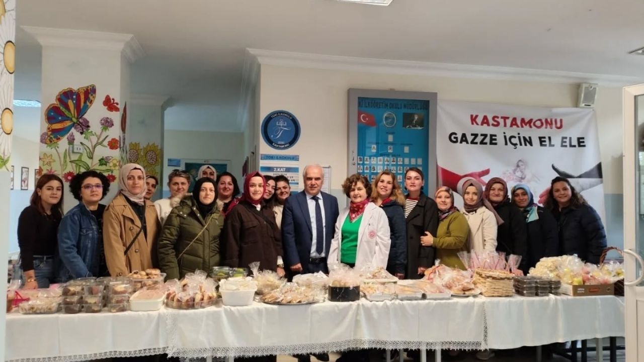 Kastamonu Öğrencileri Gazze’ye Destek İçin Buluştu (3)