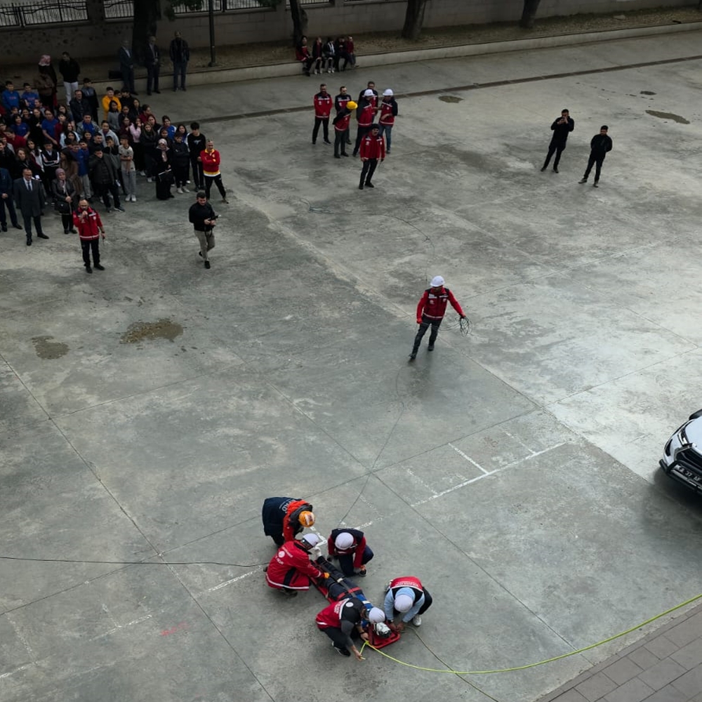 Kastamonu Okullar Tatbikat Nefes Kesti (2)