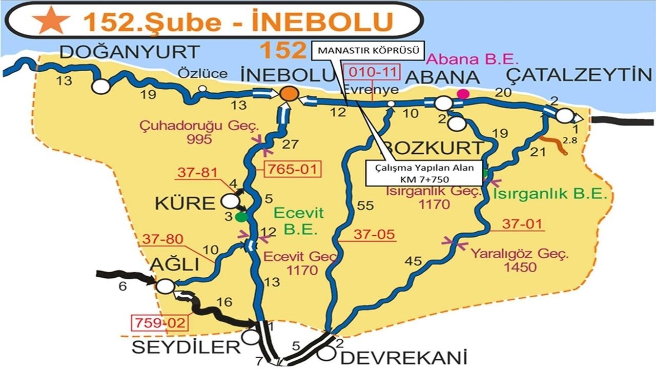 Kastamonu Sahil Yolu Yenilendi Heyelan Riski Azaldı (3)
