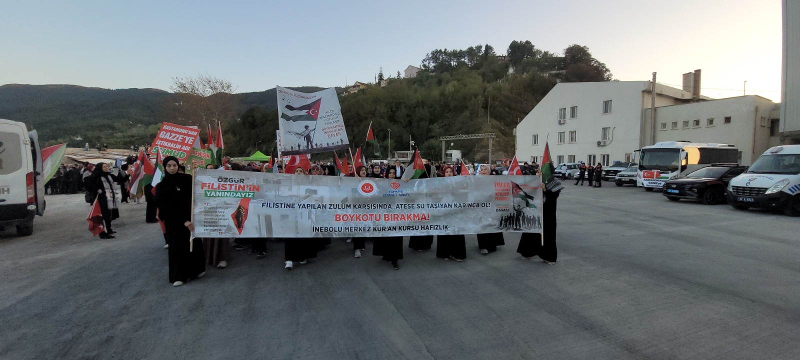 Kastamonu Sahilinde Sumud Filosu'na Destek Verildi 22