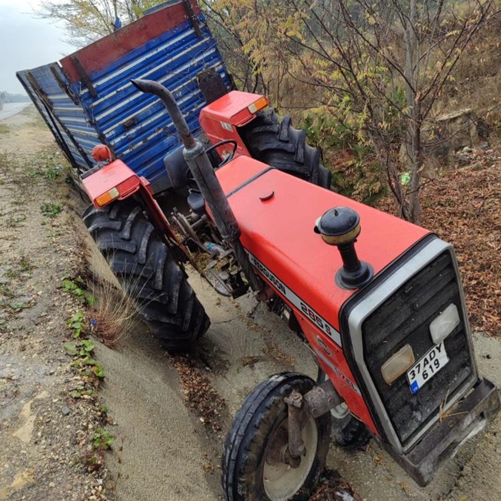 Kastamonu Traktör Kaza Can (1)