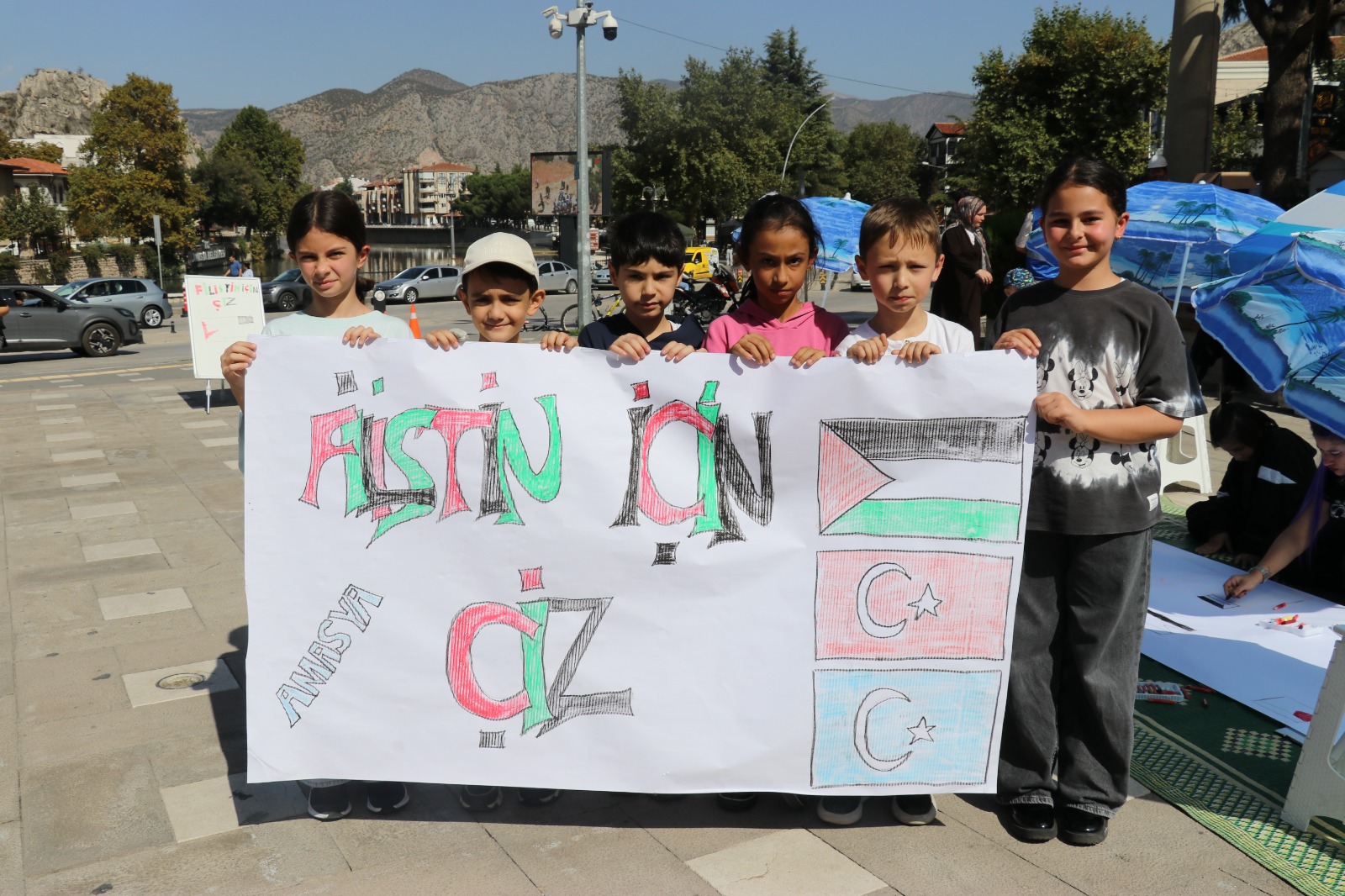 Kastamonu Ve Amasya'da 'Filistinli Çocuklar Için Çiz' Etkinliği Yapıldı 11