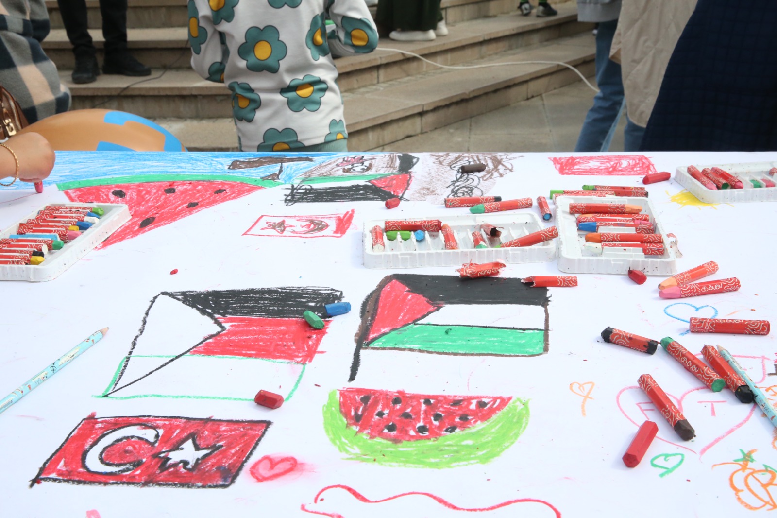 Kastamonu Ve Amasya'da 'Filistinli Çocuklar Için Çiz' Etkinliği Yapıldı 13