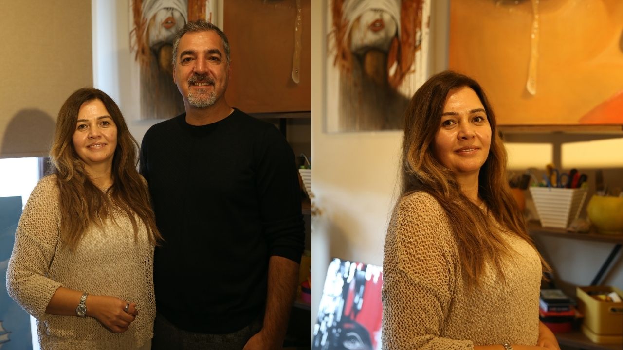 Kastamonu’da 42 Yaşından Sonra Başladığı Resim Tutkusuyla ‘Güçlü Kadınlar’ı Tuvale Taşıdı (4)