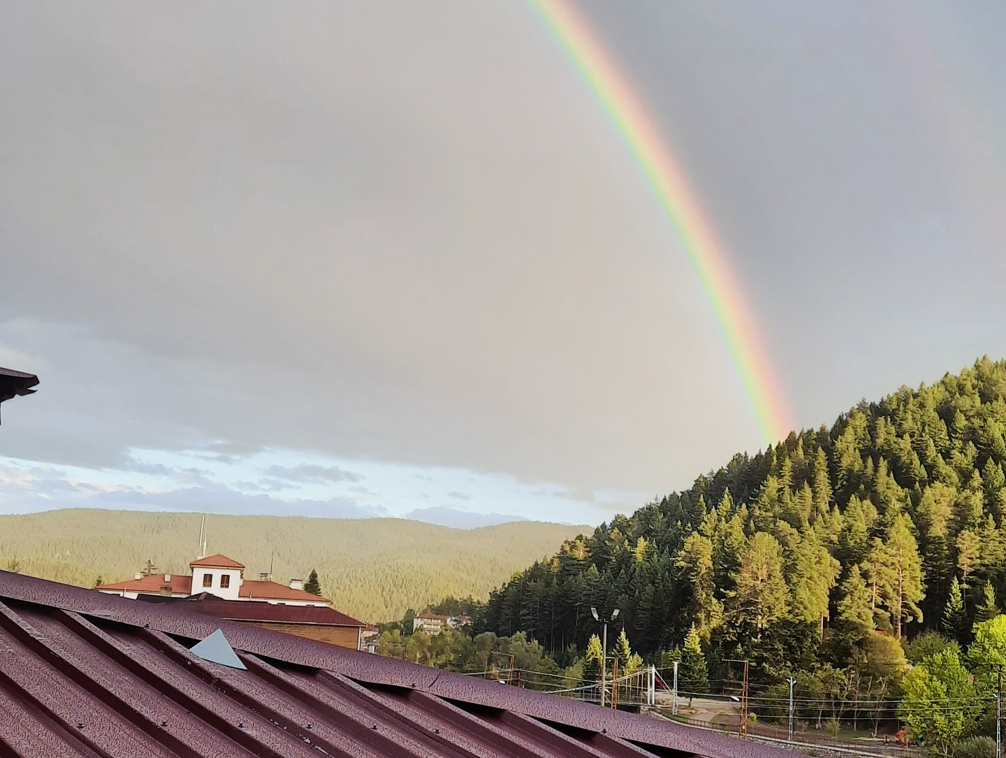 Kastamonu'da Çift Gökkuşağının Güzelliği Göz Kamaştırdı 8