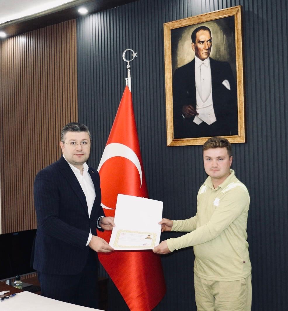 Kastamonu'da Fedakar Personel Unutulmadı Kaymakam Uçar Takdir Etti! 1