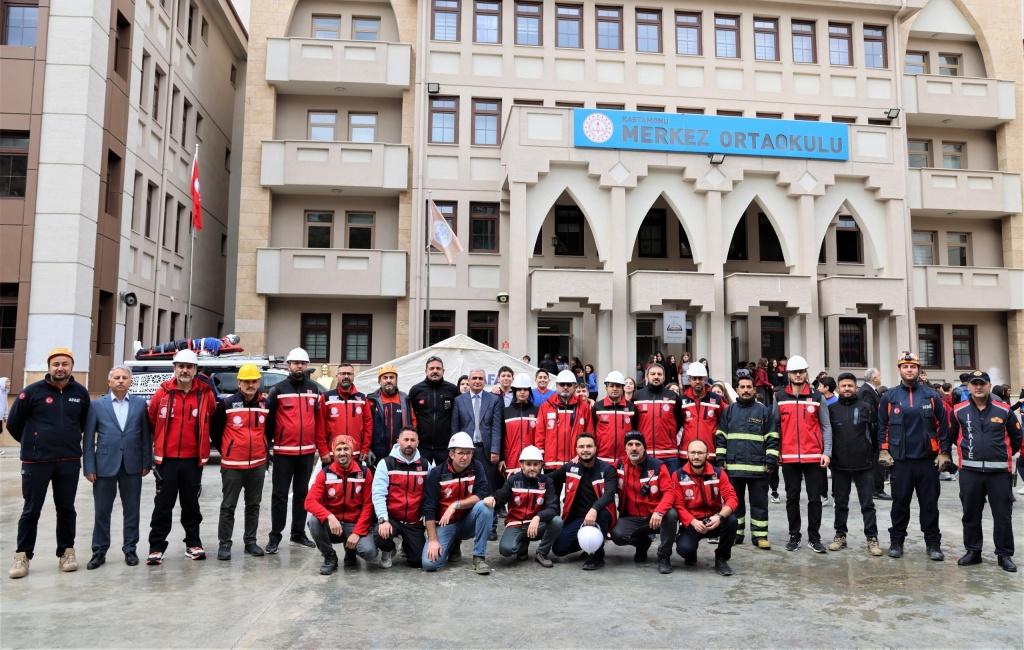 Kastamonu'da Gerçek Gibi Tatbikat! 2