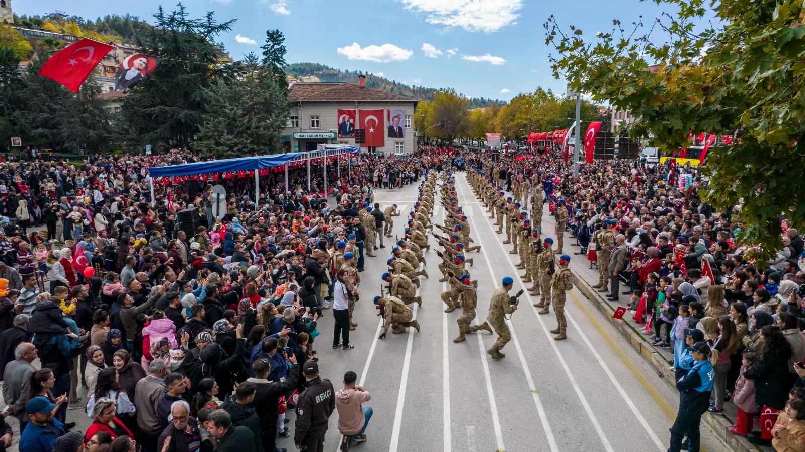Kastamonu'da Komandoların Dövüş Sanatları Gösterisi Nefes Kesti! 1