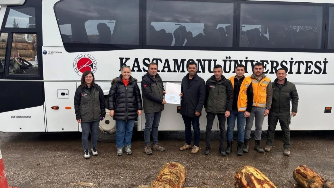 Kastamonu’da Orman Fakültesi Öğrencilerinden Teknik Gezi (2)