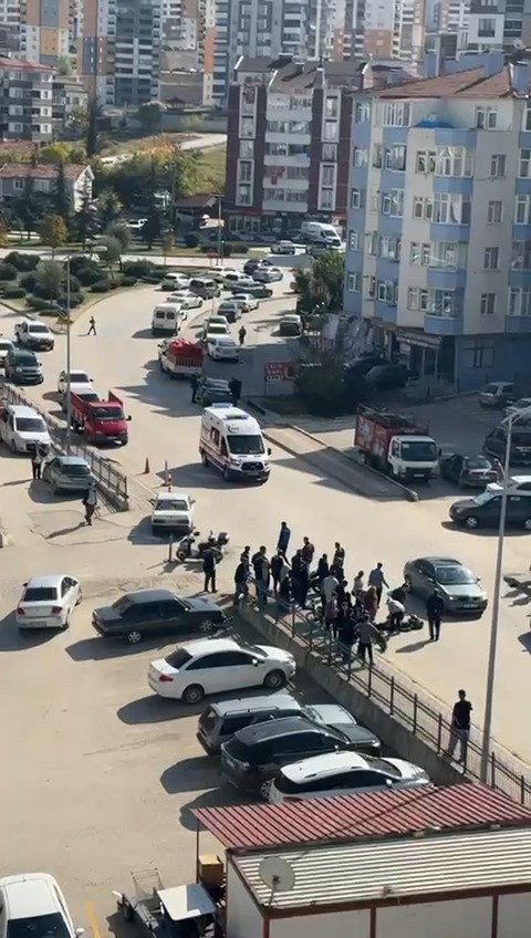 Kastamonu'da Otomobil Ile Motosiklet Çarpıştı Feci Kazada Sürücü 4 Metre Savruldu!