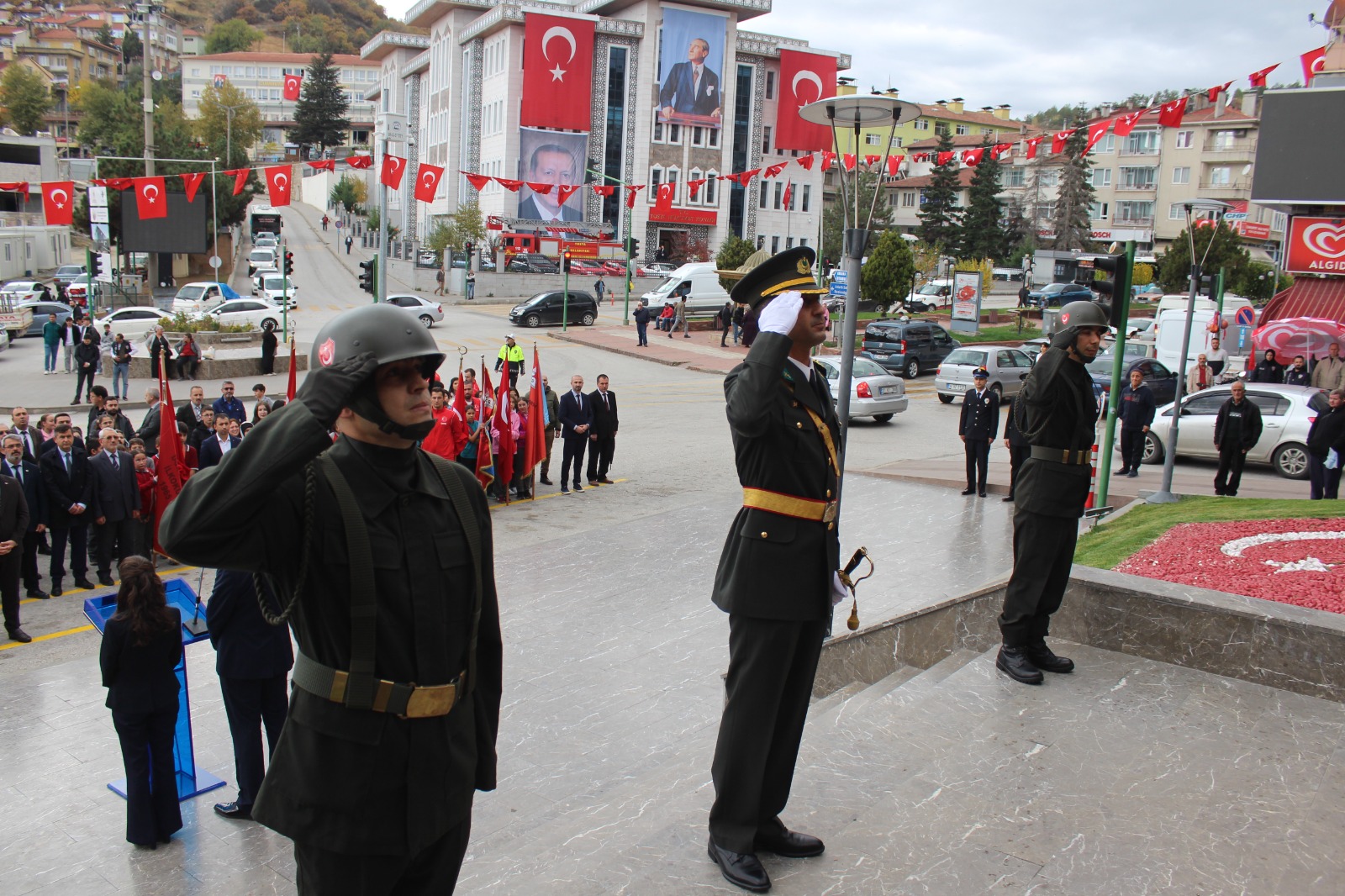 Kastamonu'nun 3 Ilçesinde Çelenk Törenleri Gerçekleştirildi 59