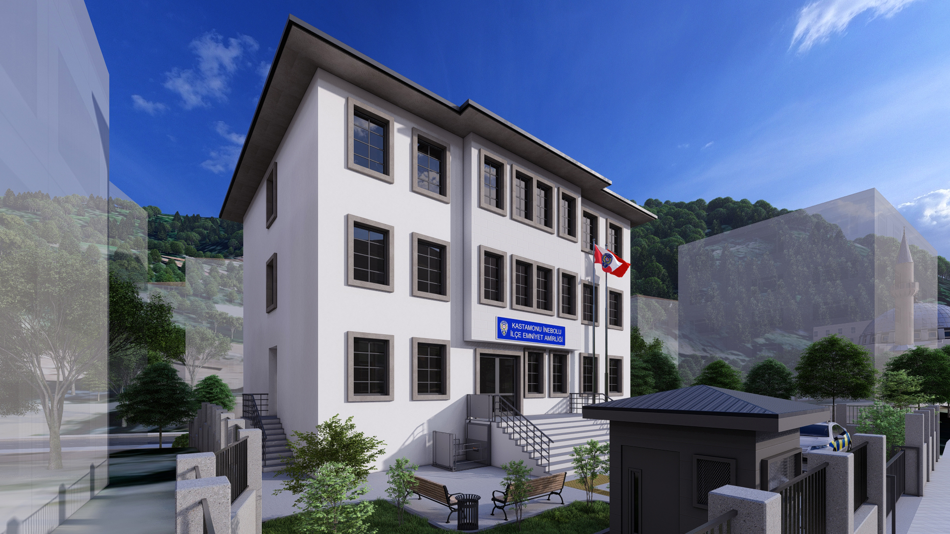 Kastamonu'nun Ilçe Emniyetinin Yeni Binası Için Ihale Yapıldı 22