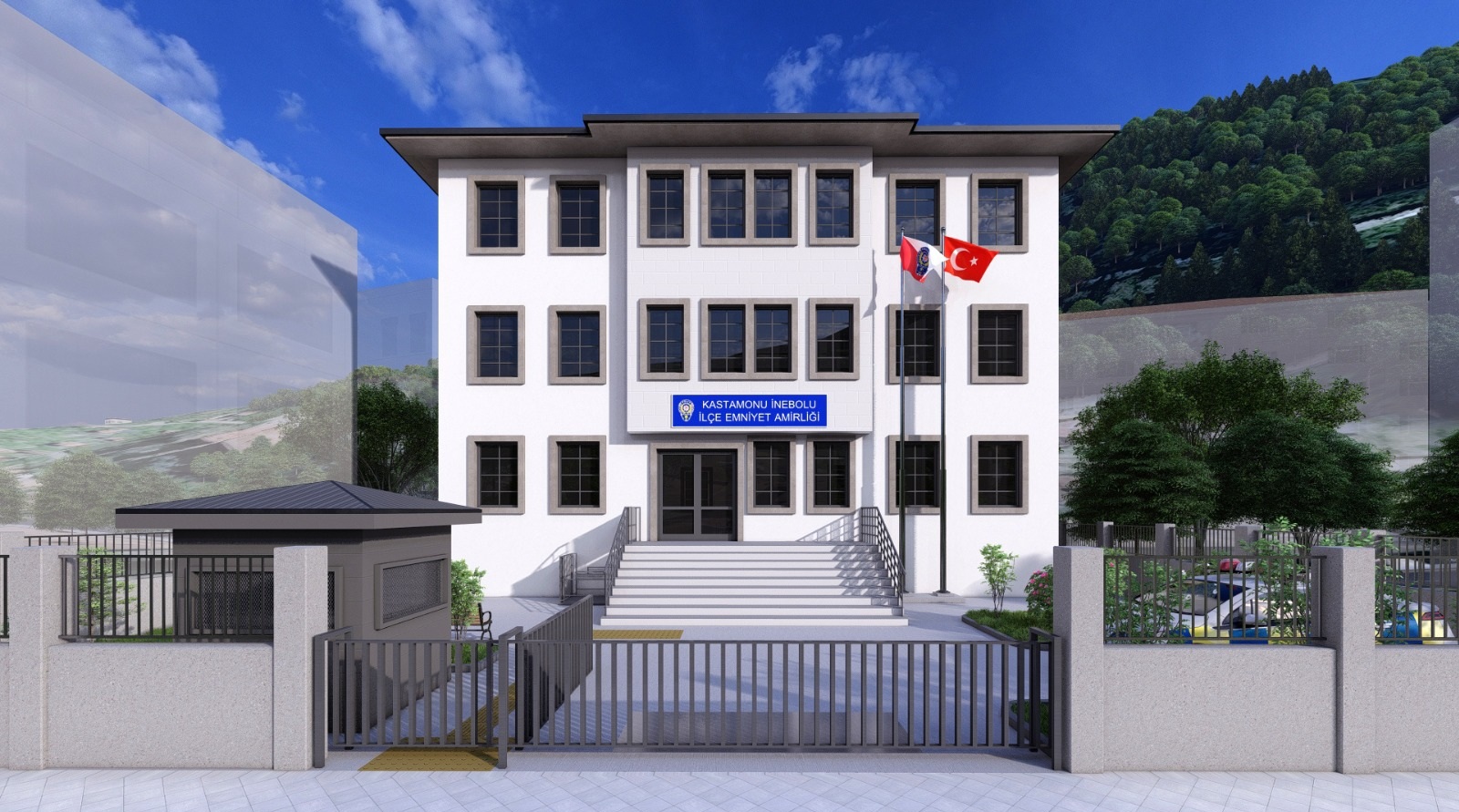 Kastamonu'nun Ilçe Emniyetinin Yeni Binası Için Ihale Yapıldı 44