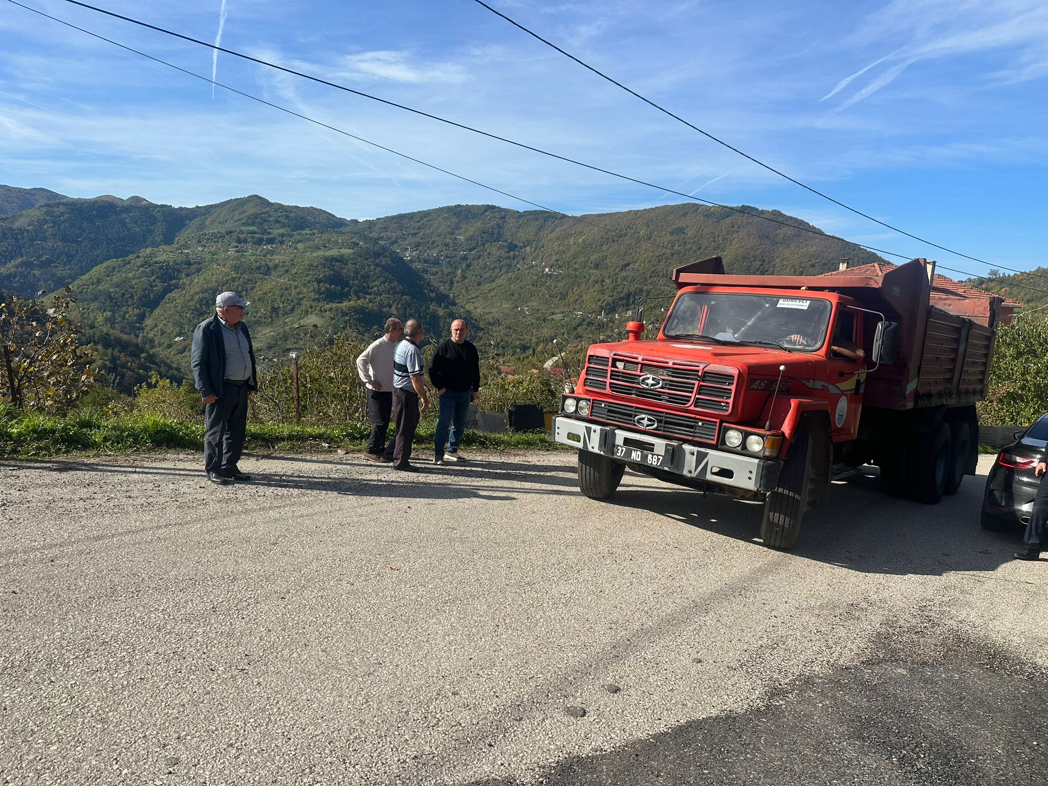 Kastamonu'nun Ilçesinde Yol Bakım Çalışmaları Sürüyor