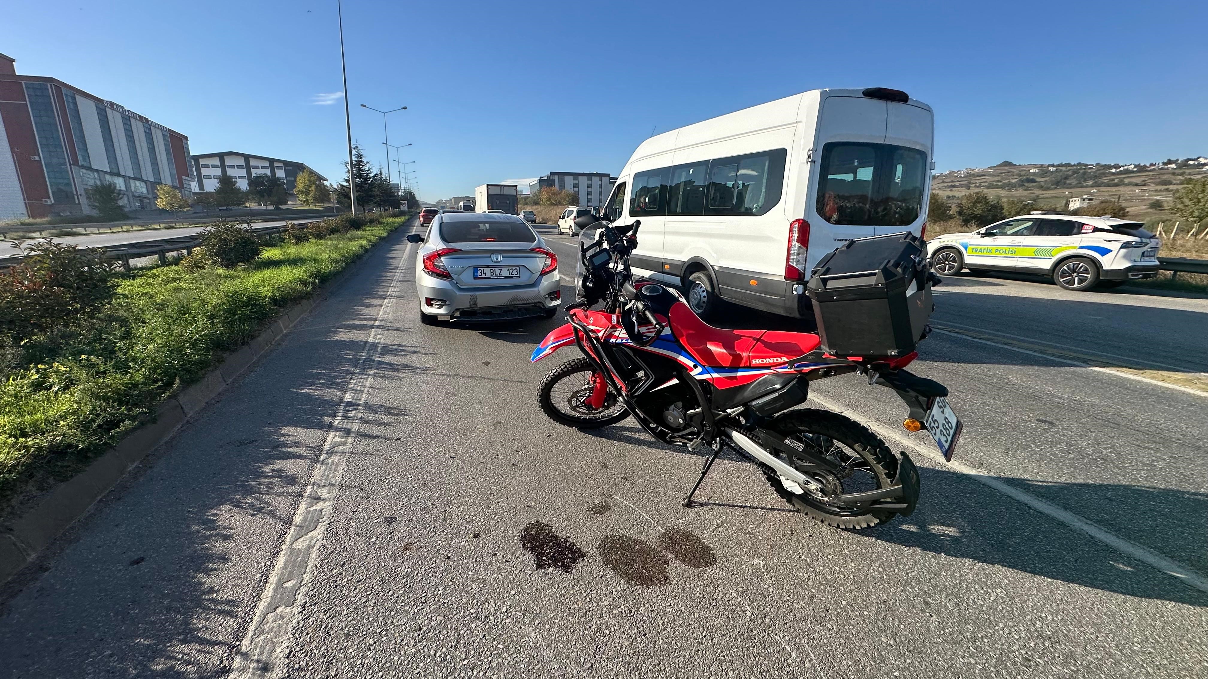 Otomobil Ile Motosiklet Çarpıştı Feci Kazada 1 Yaralı 22
