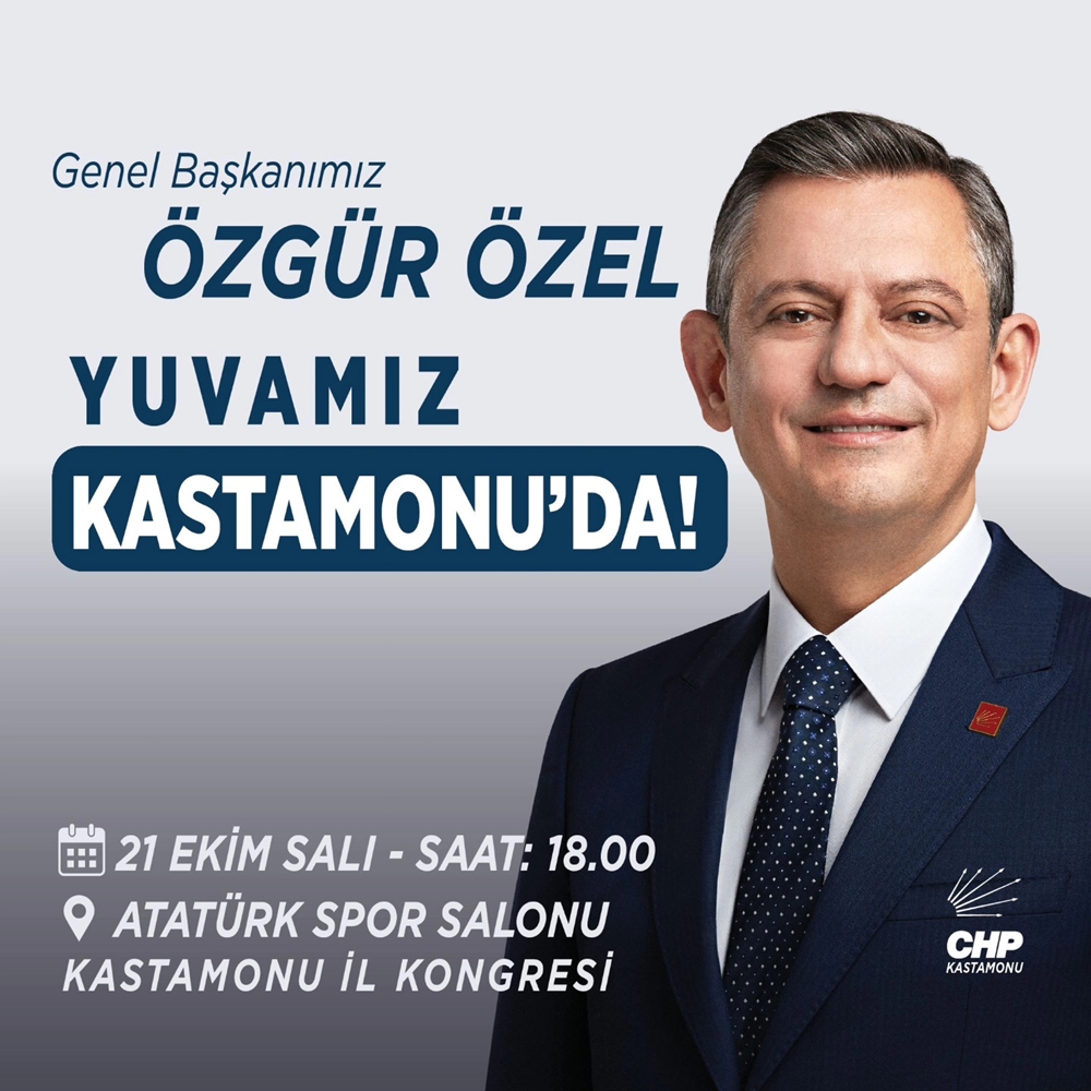 Özgür Özel Kastamonu Program