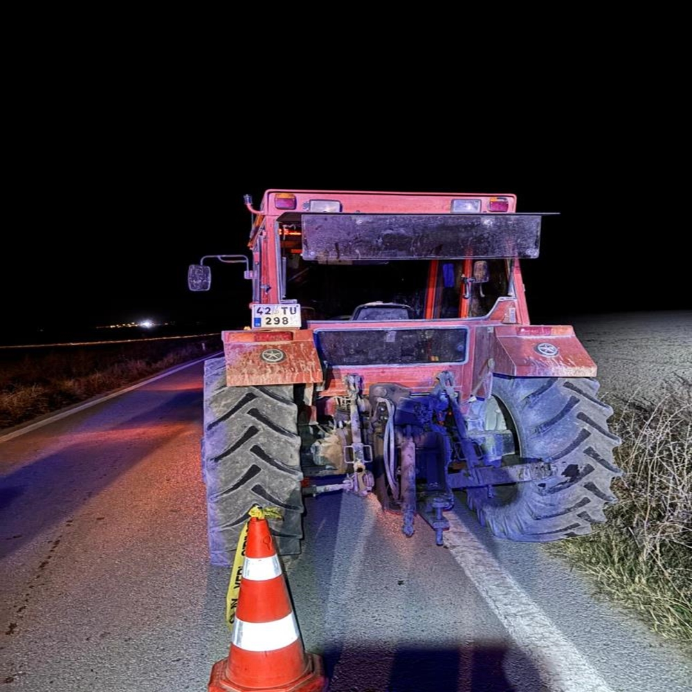 Polatlı Traktör Feci Kaza (3)