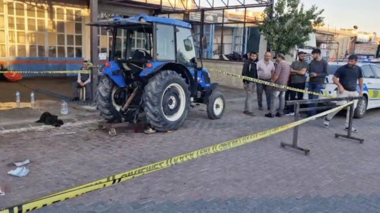 Sanayi Sitesinde Feci Anlar Traktör Tamiri Felakete Dönüştü (1)