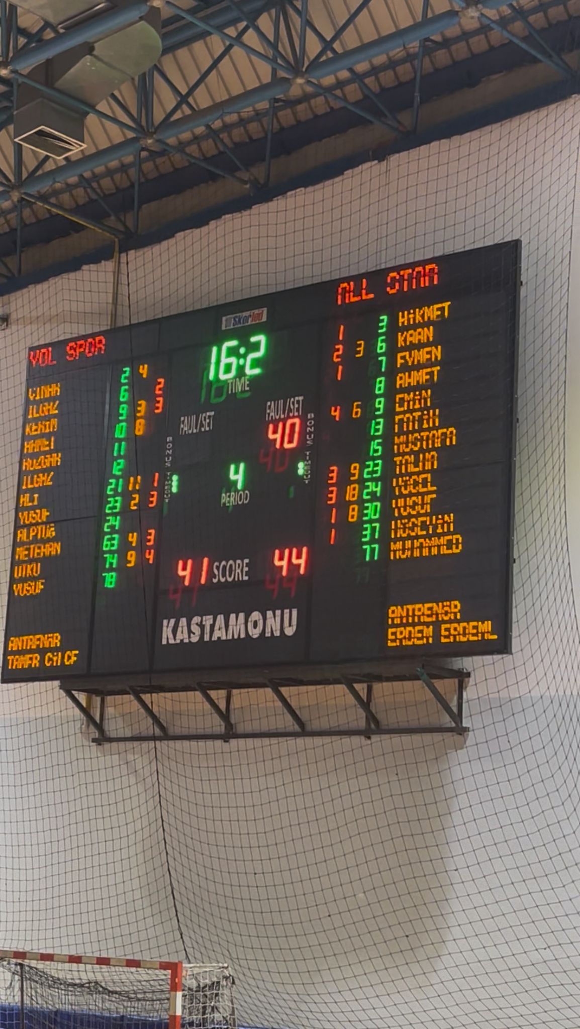 Taşköprü Allstar, Nefes Kesen Maçta Yolspor'u Mağlup Etti 12