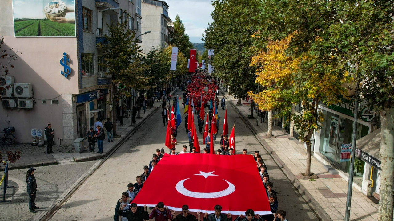 Taşköprü Cumhuriyet Yürüyüşü 102'Nci Yıl Kutlama (13)
