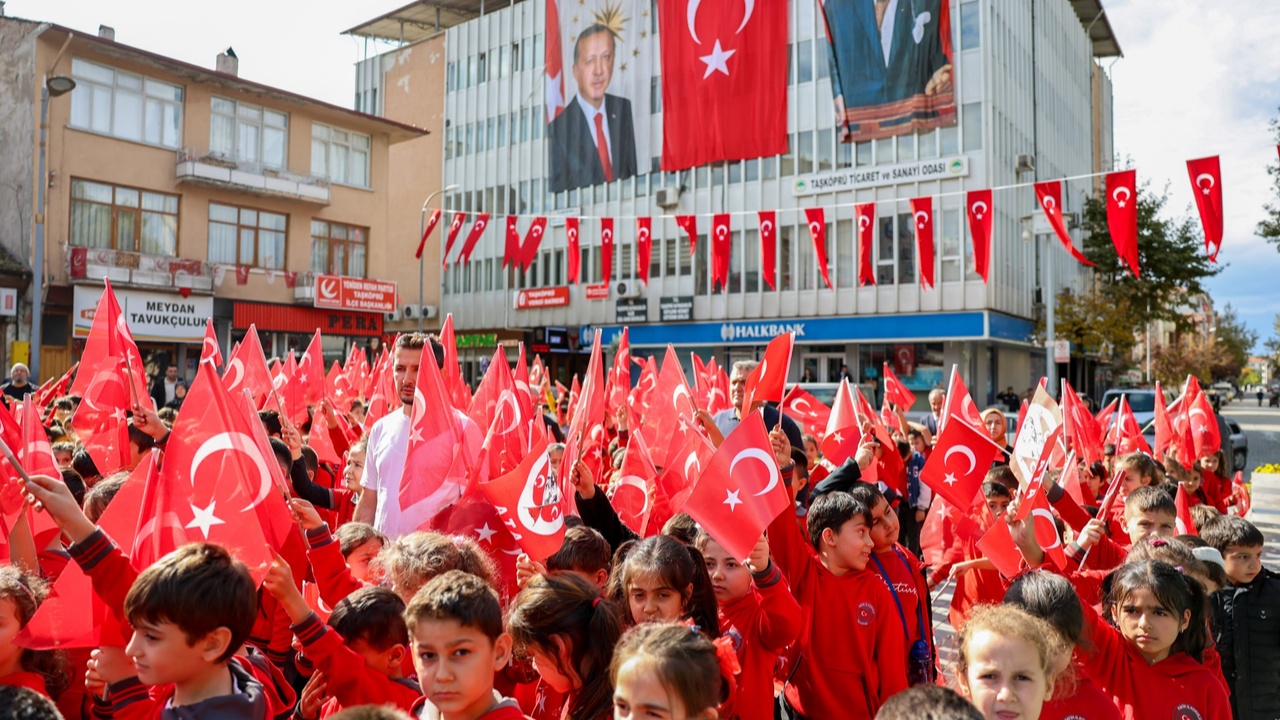 Taşköprü Cumhuriyet Yürüyüşü 102'Nci Yıl Kutlama (5)