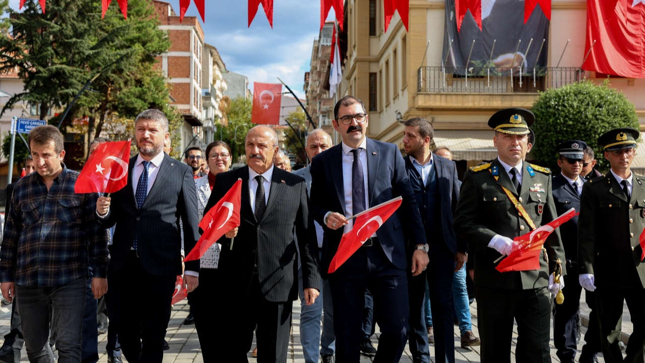 Taşköprü Cumhuriyet Yürüyüşü 102'Nci Yıl Kutlama (9)