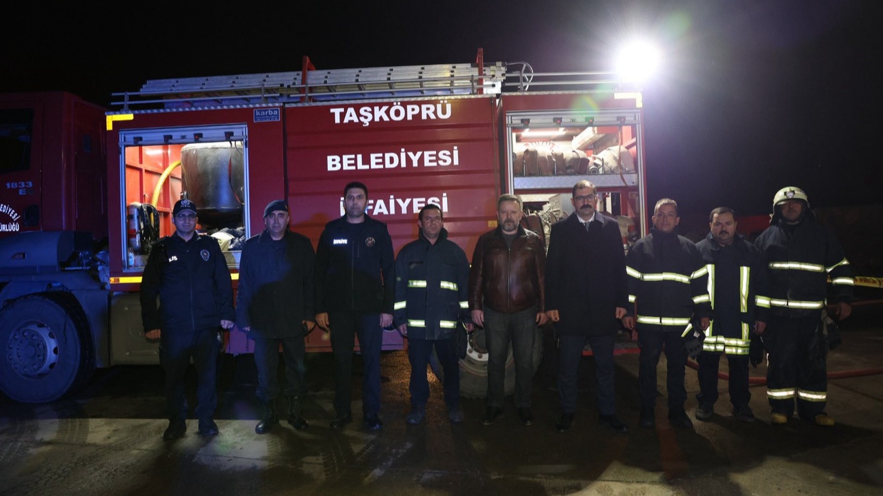 Taşköprü Korkutan Tatbikat Gerçeği Aratmadı (1)