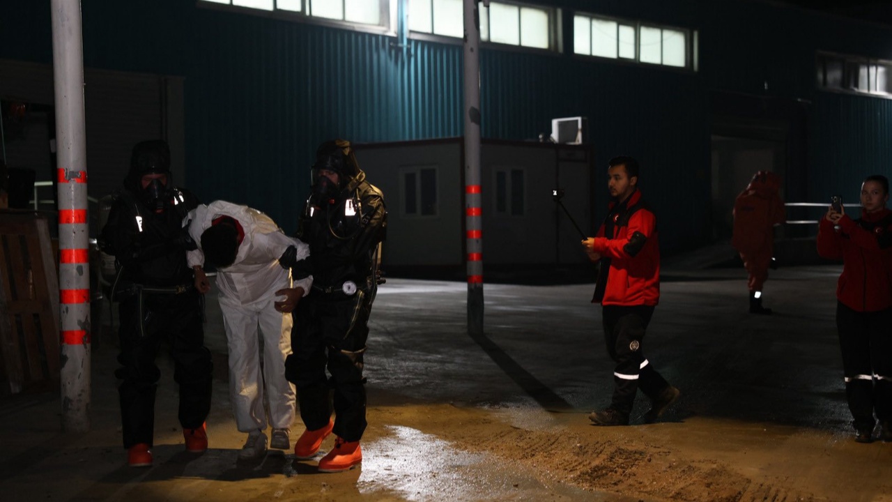 Taşköprü Korkutan Tatbikat Gerçeği Aratmadı (2)