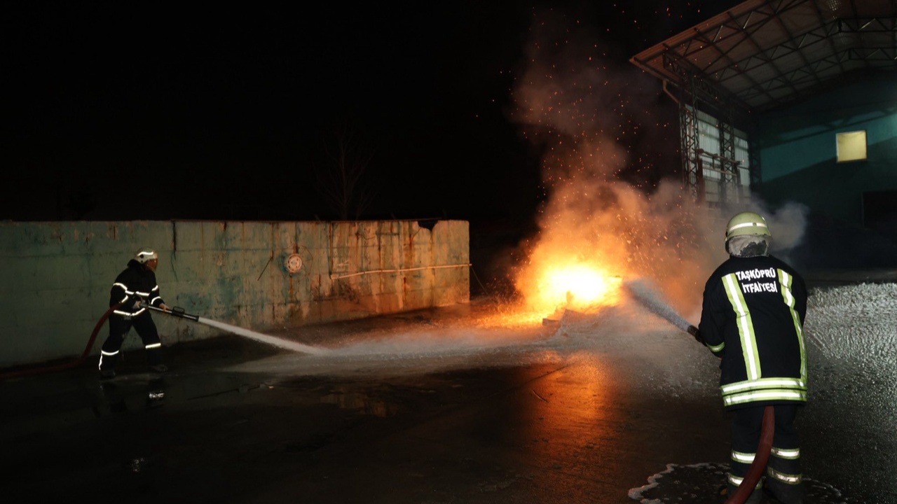 Taşköprü Korkutan Tatbikat Gerçeği Aratmadı (8)