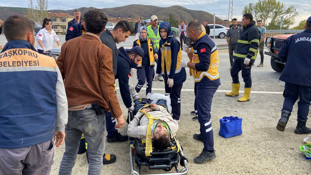 Taşköprü Mopak Feci Kaza Fotolar (8)