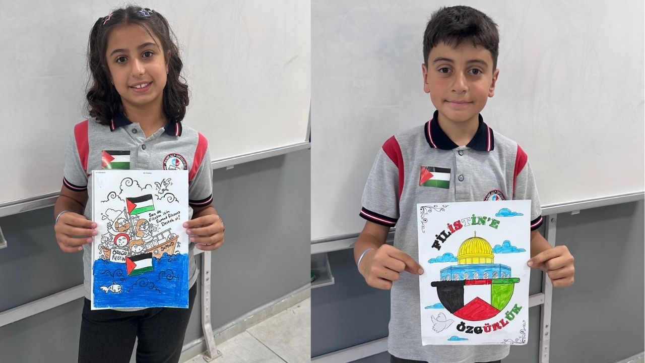 Taşköprü’de Filistin’e Destek Öğrencilerden Barış Çağrısı (4)