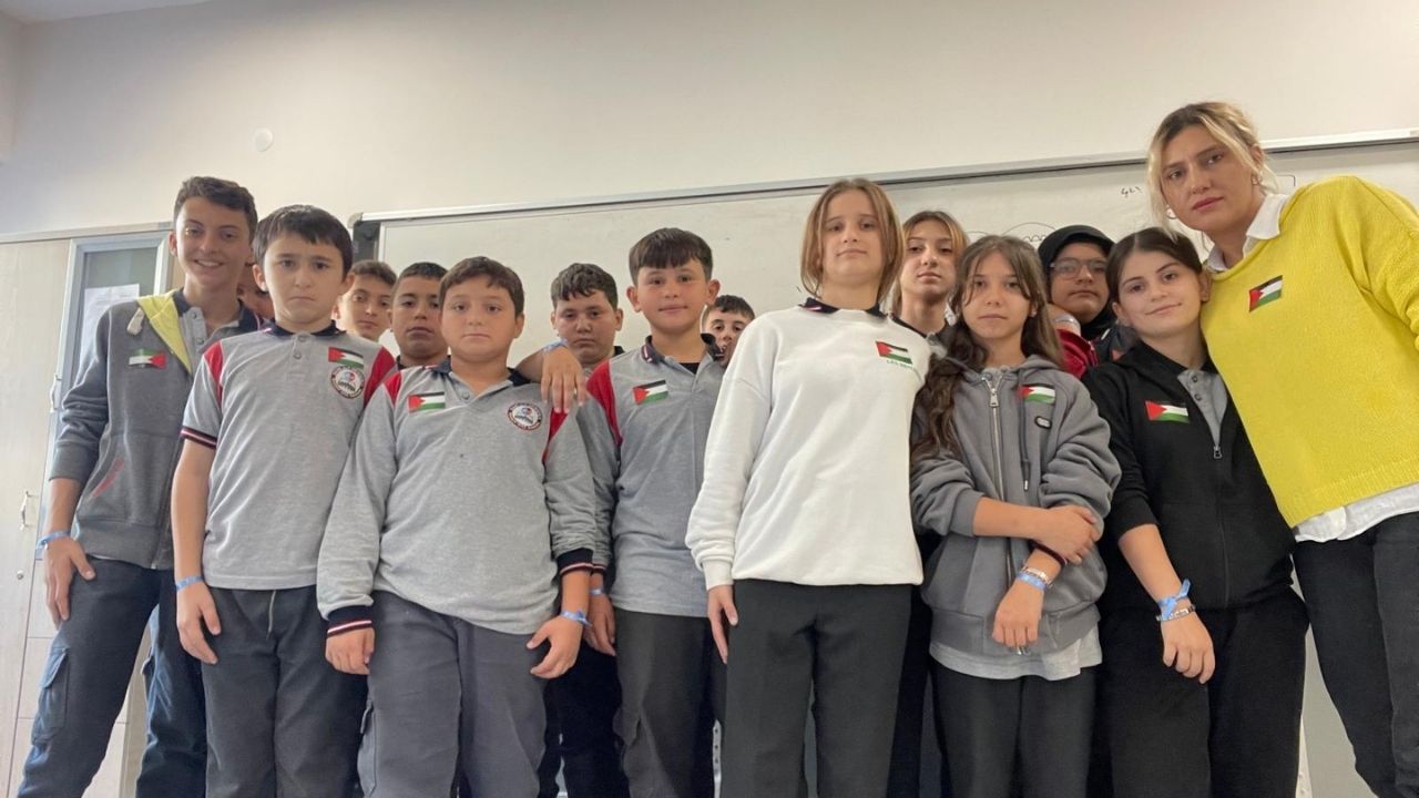 Taşköprü’de Filistin’e Destek Öğrencilerden Barış Çağrısı (7)