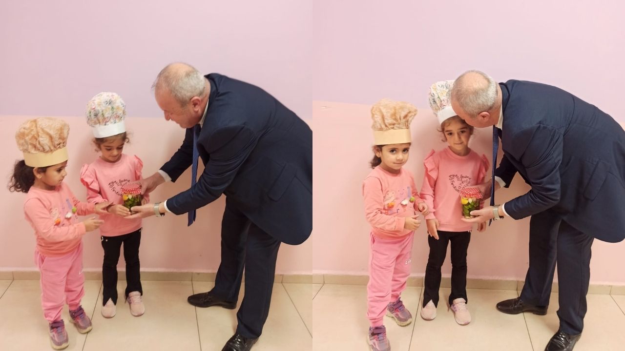 Taşköprü'de Minik Öğrenciler Kendi Turşularını Yaptı (7)