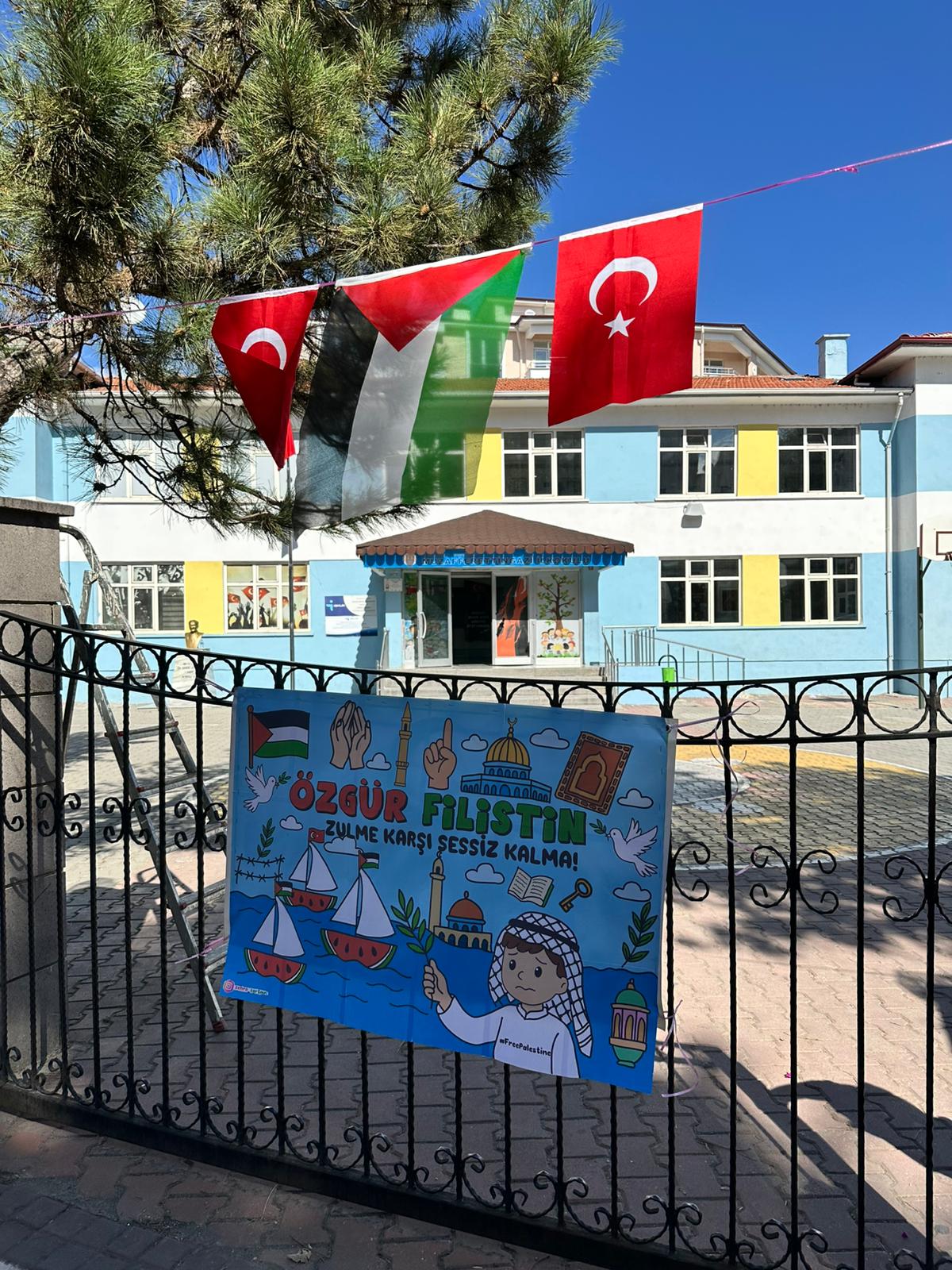 Taşköprü’de Öğrencilerden Filistin’e Duygu Dolu Destek (4)