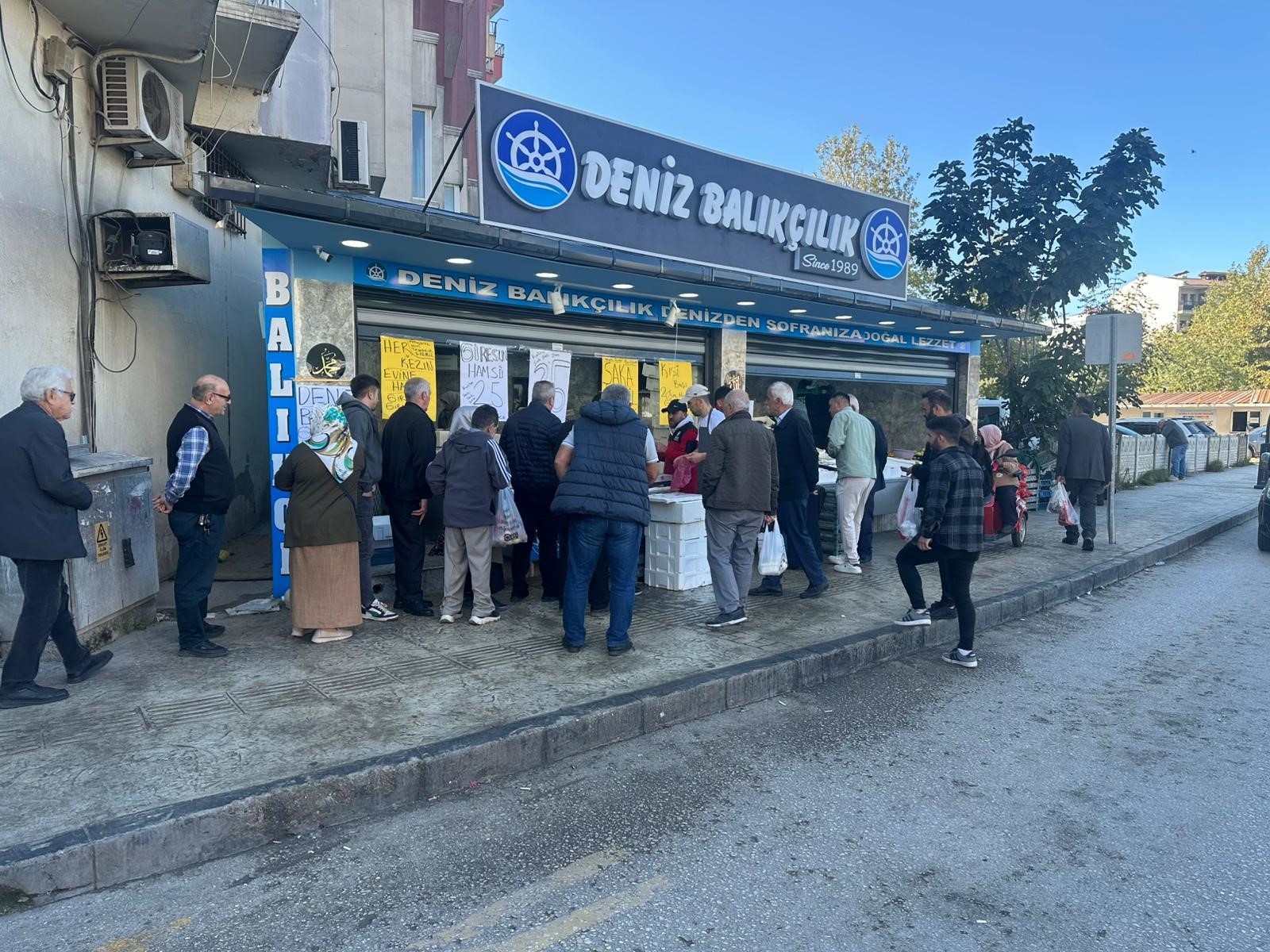 Vatandaş Sıraya Girdi, Hamsi 25 Liraya Kadar Düştü! 1