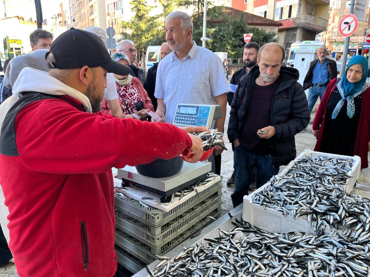 Vatandaş Sıraya Girdi, Hamsi 25 Liraya Kadar Düştü! 4