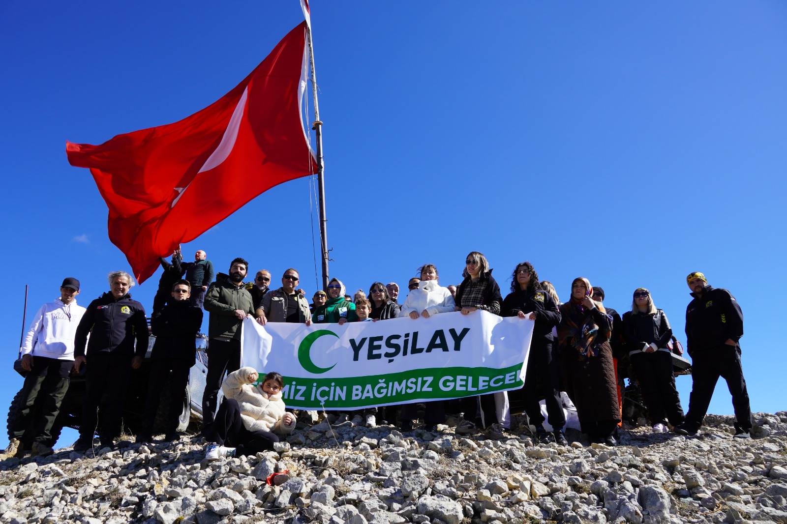Yeşilay Kastamonu Ilgaz Dağı'nda Gençlere Seslendi 1-3