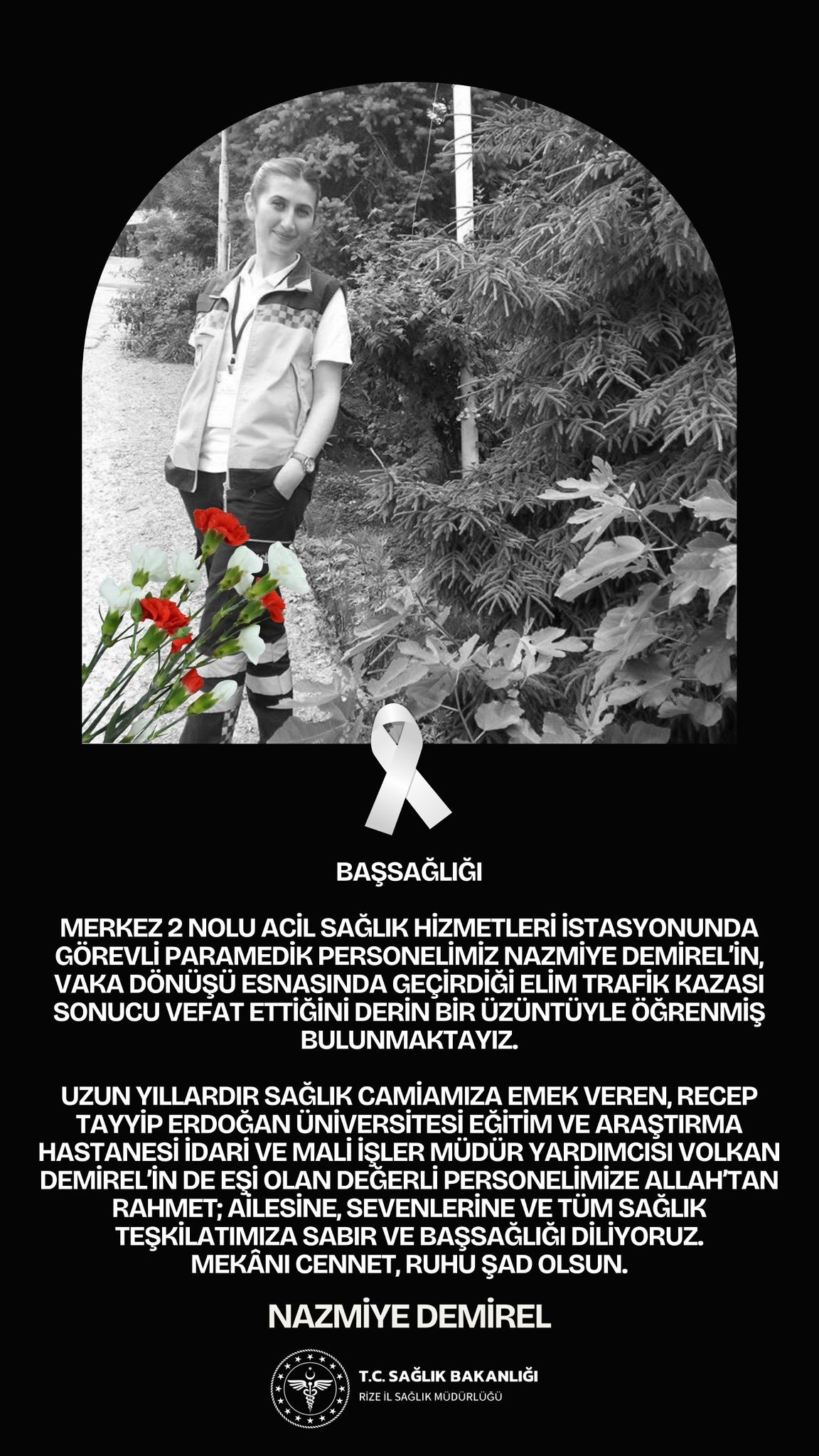 Ambulanstan Inerken Kamyonet Çarptı, Genç Paramedik Yaşamını Yitirdi 2