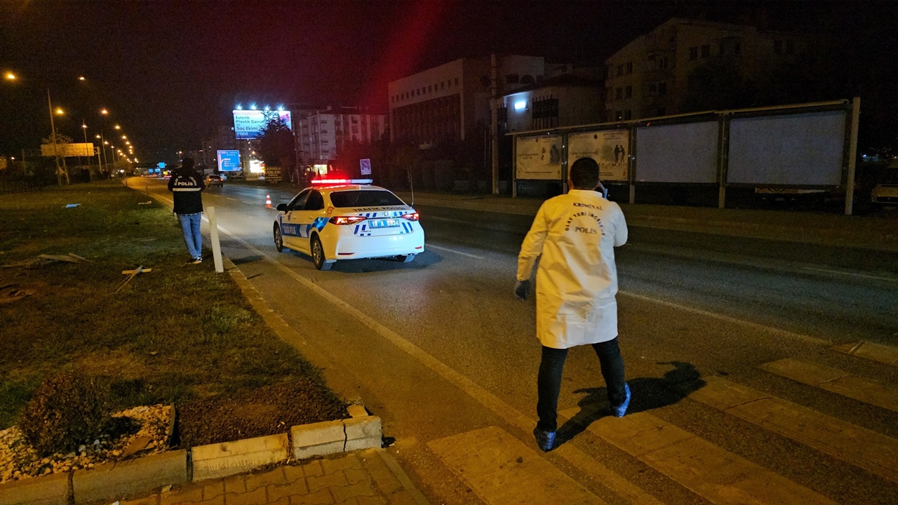 Çorum Kaza Kadın Öldü (1)