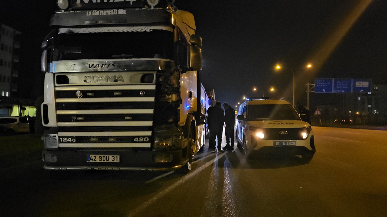 Çorum Kaza Kadın Öldü (2)