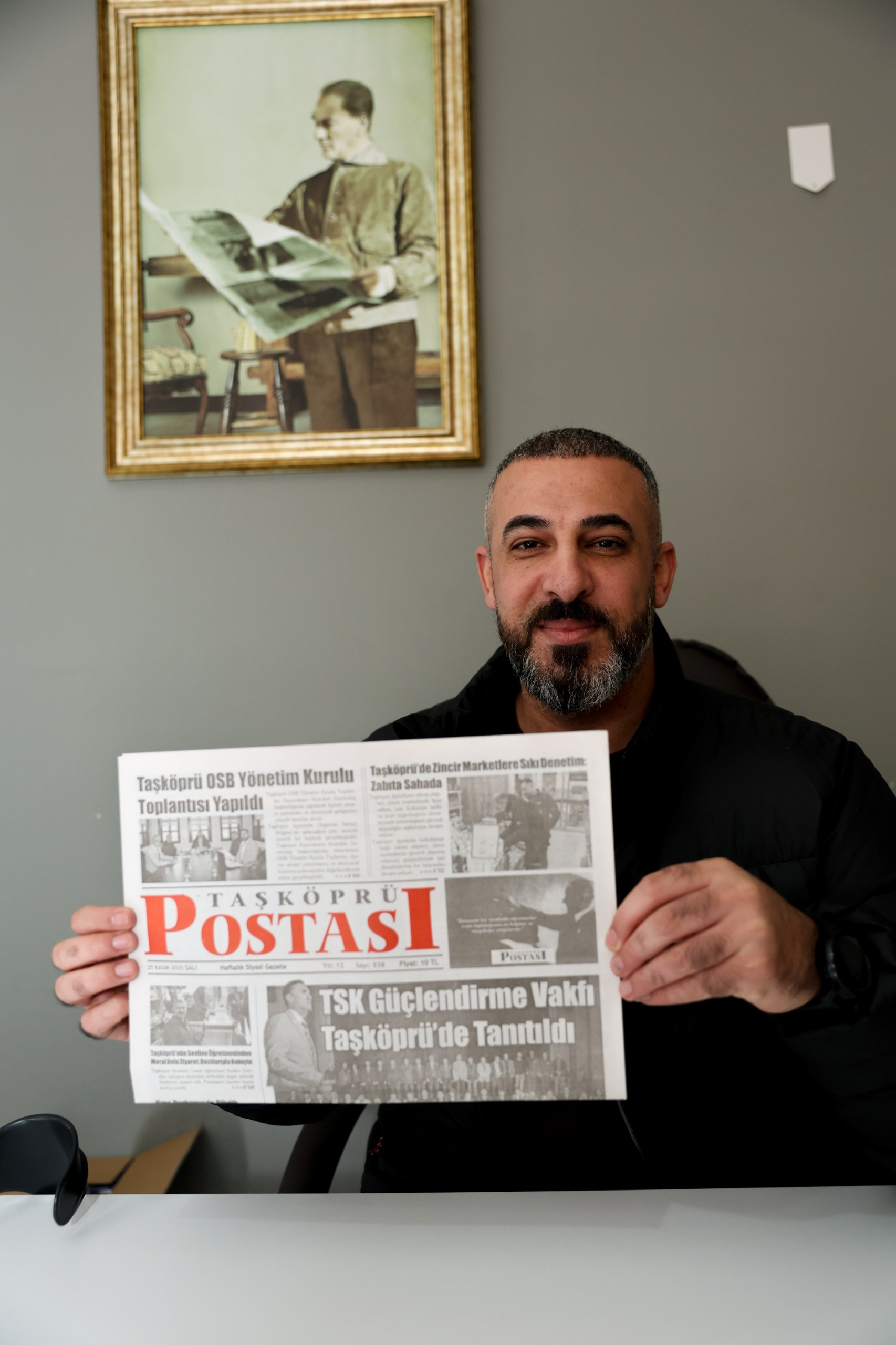 Filistinli Gazeteci Gazi Sami Shehada Taşköprü Postası’nı Ziyaret Etti 13