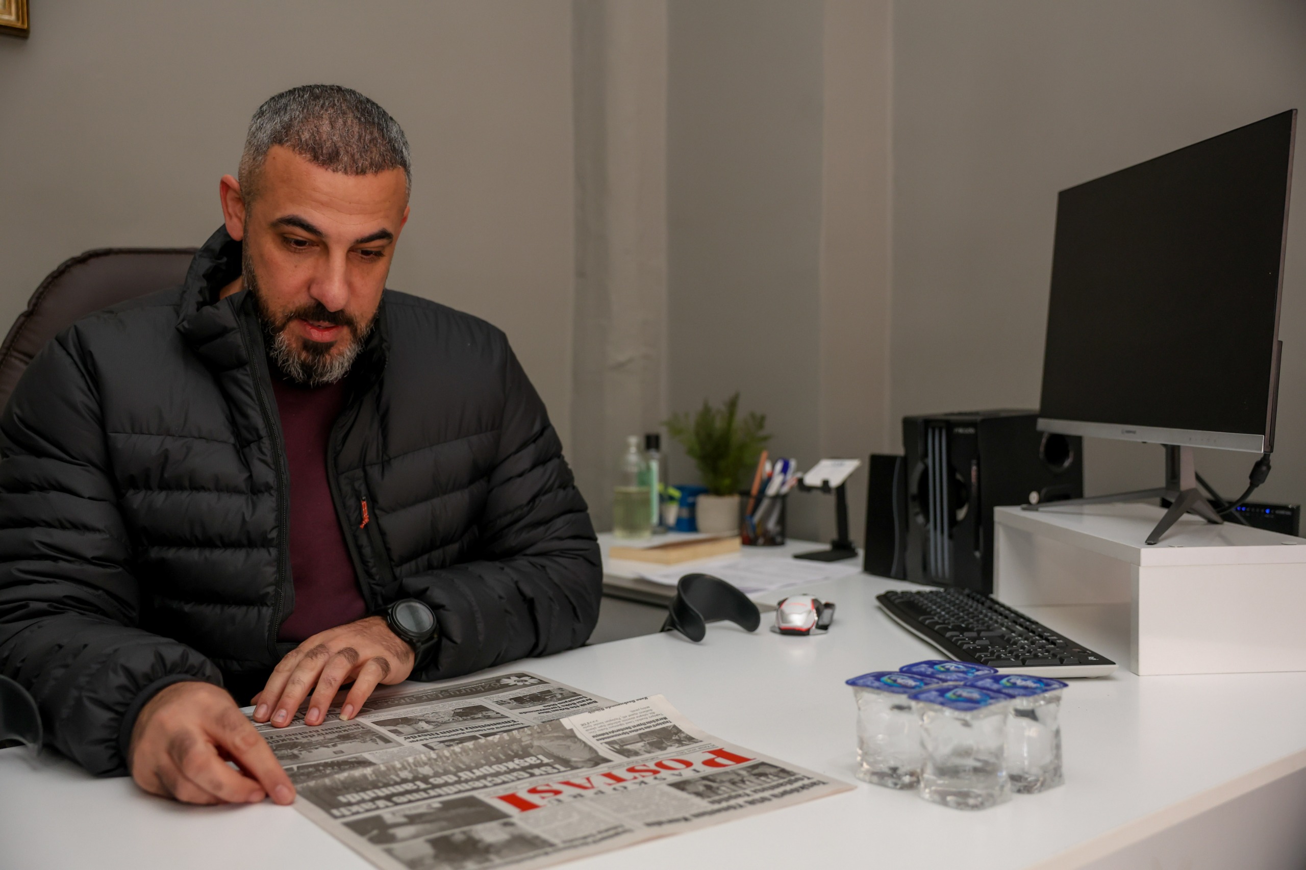 Filistinli Gazeteci Gazi Sami Shehada Taşköprü Postası’nı Ziyaret Etti 14